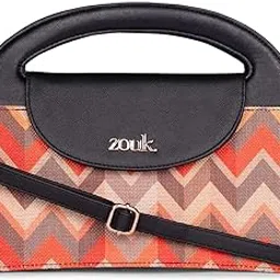 zouk Ziya Sling Bag - | Stylish Vegan Leather Crossbody Bag for Women |-picture-48
