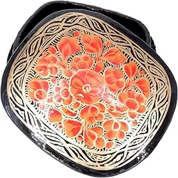 Handmade Paper Mache Art Work Storage Box for Slamm Items, KashmirArt-image-78