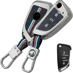 SHOPOFLUX Metal Key Cover Compatible for Keydiy B29 Universal Remote 3 Button Flip Key-picture-16