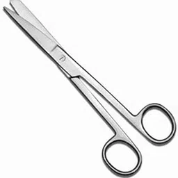 TRUBIOLOGY Dressing Surgical Scissor Sharp+Blunt Straight 6''-picture-30