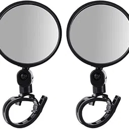 Adjustable Rear View Mirror for Bicycles, Multiple Joints, 360° and 180° Rotation(Set of 2)-picture-11