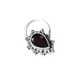 JSAJ STONE WIRE NOSE PIN 925 STERLING SILVER NOSE PIN FOR GIRLS AND WOMENS-picture-51
