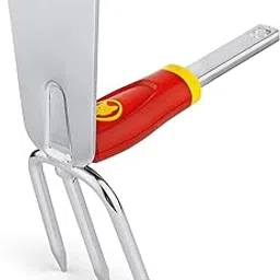 generic Wolf Garten Steel Multi Star Double Hoe Without Handle (IL-M 3) Spade | Loosen Soil Easily | Gardening Tool | Aluminium-picture-24