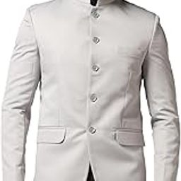 tahvo Men Blazer Lycra Fabric Slim Fit Single Breasted Blazer-picture-1