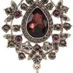 calandis ™ 2xBrooch Pin Retro Style Accessories Cardigan Gift Clothes Women Brooches Pins Purple-picture-30