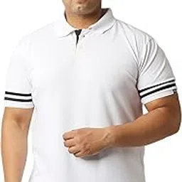 wear your opinion Solid Cotton Rich Polo T Shirt | Collar Tshirts | Half Sleeves | Plain-Regular Fit (Available in Plus Size)-picture-39
