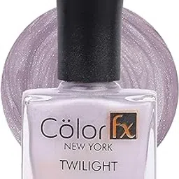 Color Fx New York Twilight Nail Polish | Metallic Matte | Gel Like Finish | 21 Toxin Free | Long Lasting | Non-yellowing | Light Purple Nail Polish Women - 9Ml-picture-53
