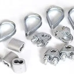 FS Sport Gym Wire U Lock/Wire Thimble (Eye) Lock/Wire Ferul Lock Combo Pack-picture-46