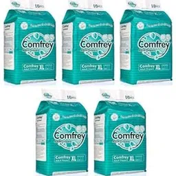 COMFREY ADULT DIAPER XL ( 10 Pcs. PACK ), SET OF 5 PACKS, FOR WAIST SIZE 50-65 INCHES ( EXTRA LARGE )-picture-28