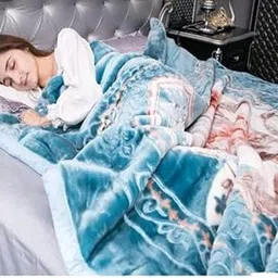 Elstone Home Ultra Soft Luxurious Embossed Very Warm Korean Mink Single Bed Blanket Double ply, Supersoft Blanket with Ultra Soft Satin Multicolor (Lightweight) Multicolor #3-picture-30