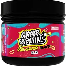 Pre-Gayor Black 2.0 Pre-Workout Powder – 10 g Citrulline Malate, 6 g Beta-Alanine, 300 mg Caffeine, L-Theanine –Energy, Focus, Pumps, Lab-Tested (Watermelon, 338g)-image-38