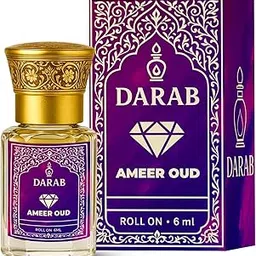 DARAB Ameer Oud Attar | Long Lasting Alcohol-Free Perfume Oil for Men & Women | Sweet & Warm Fragrance-picture-52