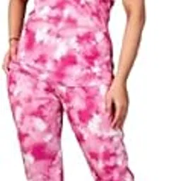 Stylish Tie Dye Printed Women’s Night Suit Set – Comfortable Top and Bottom Loungewear & Sleepwear for Daily Use-image-60