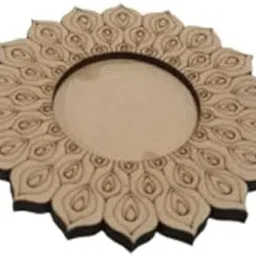 Tealight Candle Holder Stands Candle Stand Diya Stand for All Festive Pooja 6 Pieces-picture-20