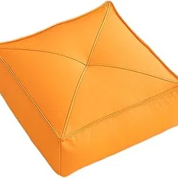 Lyla Floor Pillow Decorative Square Floor Cushion for Balcony Indoor Outdoor Yoga Orange-picture-13