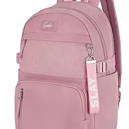 genie Berry Casual Backpack for Girls |17 In-16 Ltr with Laptop Sleeve,Two Compartments,Organizer and Light Weight with Padded Shoulders |Best for Books,Stationery,Lunch Box & Essentials-picture-18