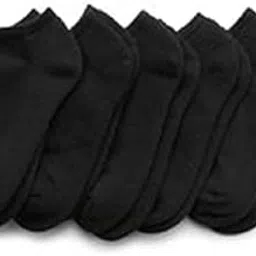 foxston Woman Ankle length women/girls socks polka dot (5 Pair,BLACK)-picture-39