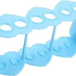 FUNOMOCYA 6-Hole Plastic Test Tube Rack Drying Holder for Tubes Science Lab Tool Tube Holder for Experiments Projects-picture-34