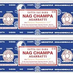 Satya Sai Baba Nag Champa Incense Sticks, 100-gram (Pack of 2)-picture-45