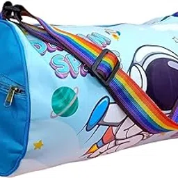 Sp-ace Kid's Travel Duffle Bag, Duffle Bag for Kids, Sports Bag for Boys & Girls. Return Gifts Birthday Party. Travelling Bag, Carry Bag, Picnic Bag, Duffle Bag for Girls 1pcs-image-61
