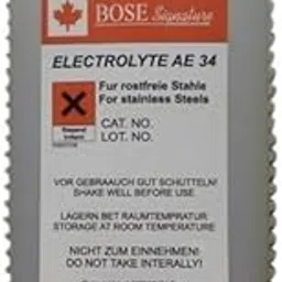 BOSE Signature Etching Electrolyte AE-34 for Black Marking Stainless Steel (250ml)-picture-11