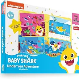 Funskool-Baby Shark Under Sea Adventure,Educational,120 Pieces,Puzzle,for 4 Year Old Kids and Above,Toy-picture-10
