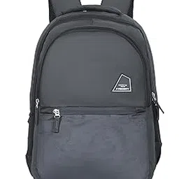 priority 19 Inch Durable PU College Backpack For Boys & Girls | Casual Backpack For Unisex | Office Backpack For Men & Women (Large | Dark Grey)-picture-12