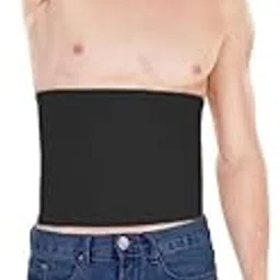 Roves Fashion Men's Abdominal Slimming Belt, Waist & Tummy Control Body Shaper, Posture Support, Soft, Breathable-image-2