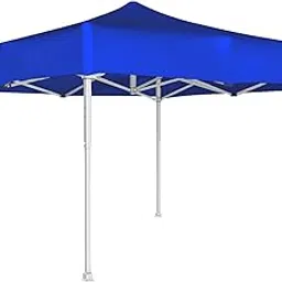 OUTO Foldable Gazebo Tent with 4 Side Open/Pop-up Heavy Duty Canopy Tent for Garden and Promotional Activity (Blue- 10x10 ft, 22 Kg)-picture-20