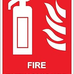 Mr. Safe - Fire Extinguisher Sign PVC Sticker A5 (5.8 inch X 8.2 inch)-picture-55