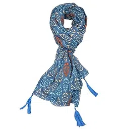 aqva Printed Cotton Scarf, Soft Scarves Stoles for Summer & Winter for Women & Girls (Size: 70 x 43 Inches)-picture-46