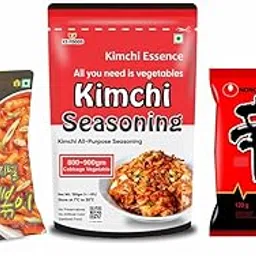 Korean Meal Combo | Topokki with Sauce + Shin Ramyun + Kimchi Seasoning | Spicy Korean Ramen & Rice Cake Kit | Instant Korean Street Food | Gochujang Flavor | Halal & Vegan-Friendly | Ready-to-Cook Snack Pack | Quick Korean Dinner | K-Food Starter Kit | Asian Pantry Essential-image-22