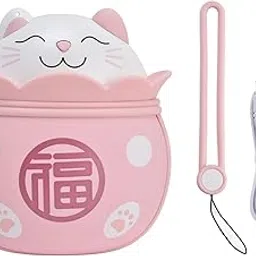 Ubersweet® Hand Warmers Rechargeable, 6000mAh Lucky Cat Fast Heating Electric Hand Warmer 2 Gears Adjustable Double Sided Heating Portable USB Hand Warmer Best Gift in Winter for Men Women(Pink)-picture-23