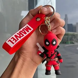 Daiyamondo Premium Keychain Of Famous Anime Keychain Key chain Rubber Silicone Action Character Key rings! Perfect for Bag Charm,Keychain For Girls, Car, Bike Gifting & Anti-Rust-image-6