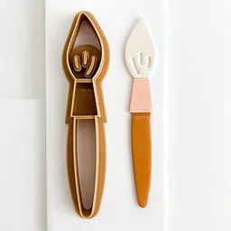 Bookmark Paintbrush Clay Cutters, Flower Daisy Design, DIY Tools, Clay Cutters, Large Cutter [Size:100 X 30MM]-picture-48