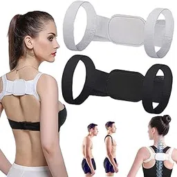 Aakarit Posture Corrector Adjustable Back Brace for Men and Women -Relieves Neck, Shoulder, Clavicle, and Back Pain, Back Belt | Pack of 1-image-72