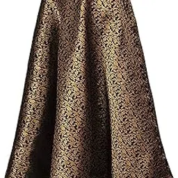 binori Women's Banarasi Silk Brocade Chanderi Lehenga Skirt (Size Up to 40 Inch)-picture-24