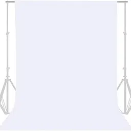 Colorsoft™ Backdrop Background Screen for Photography Photoshoot Photostudio Video Editing (8 x 9 Ft., White)-picture-19