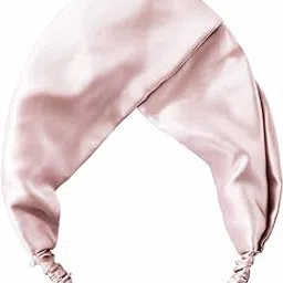 ss shoposmart Shoposmart 100% Mulberry Silk Headband Elastic, 19 Momme Silk Head Hair Wrap Accessory for Washing Face, Twisted Cross Hair Band for Women and Girls for Sleep, Makeup, Sport (Pink)-picture-43