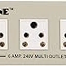 ECONE 5 Socket Shock Proof Metal Body Extension Board | Extension Cords | Power Strip | Surge Protector | Spike Guard with Heavy Duty Copper Wire (4.4 Mtr Long Wire)-image-95