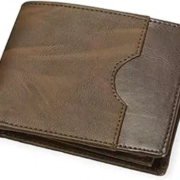 Boys Trendy Black Artificial Leather Wallet (5 Card Slots) (Tan)-picture-29