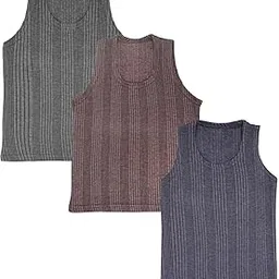 Mahi Fashion Kids Thermal Vest Sleeveless Multicolor (Pack of 3)-picture-44