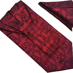 voici France Men's Self-Design Cravat Ascot NeckTie for Men Free Size Microfiber Fabric-picture-19