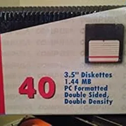 CompUSA 40 pack 3.5" Diskettes 1.44 MB PC Formatted Double Sided, Double Density [Discontinued]-picture-13