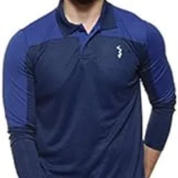 campus sutra Men's Polyester Regular Fit Solid Polo T Long Sleeve -Shirt-picture-24