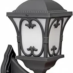 Premium Outdoor Wall Lamp for Home & Garden | Waterproof Decorative Gate Light for Main Door, Balcony & Terrace | Vintage LED Lantern for Outdoor – Durable Metal & Glass Fixture (Empire Lite, MEDIUM)-picture-12
