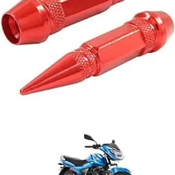 LOVMOTO Universal 2PC Spiked Aluminum Stem Valve Caps Dustproof Tire Wheel Stem Caps for Cars,SUVs,Trucks Bicycles and Motorcycles Comfortable with Vic-tor GL-x-picture-14