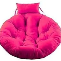 RIYACRAFT Swing Chair Cushion for Hanging Basket with Polyester Cloth, Soft & Comfortable Seat Pad for Hanging Egg Chair, Garden Jhula, Indoor & Outdoor Use (Orange)(Only Cushion)-image-99