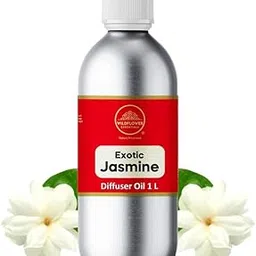 Wildflower Essentials Jasmine Diffuser Oil For Relaxing, Home, Office, Natural Homely Fragrance, Sleep & Pure Aromatherapy- 1L-image-23