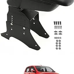 Auto Addict Car Centre Console Armrest Black For Maruti Suzuki Celerio Old-image-17